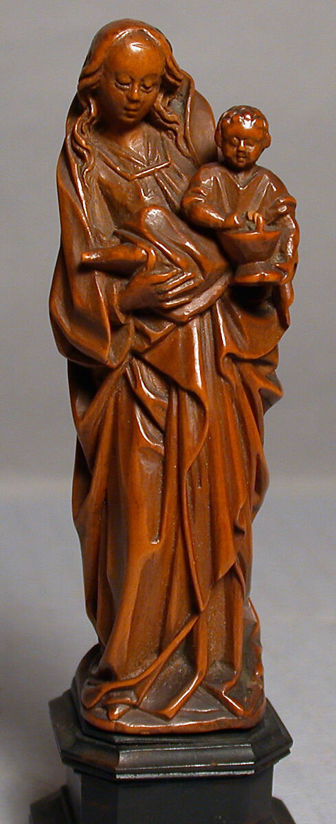 Statuette of the Virgin and Child, Boxwood, Franco-Netherlandish