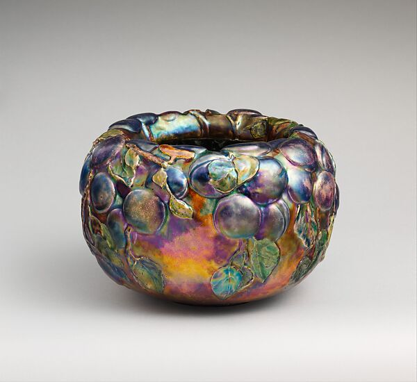 Bowl, Louis C. Tiffany  American, Enamel on copper, American