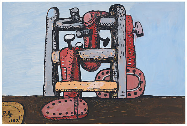 Untitled, Philip Guston  American, born Canada, Acrylic and ink on illustration board