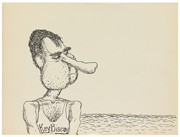 Untitled, Philip Guston  American, born Canada, Ink on paper