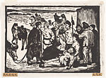 Avenging the Dead, Wang Liuqiu  Chinese, Woodcut, China