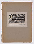 10 grabados en madera (10 Woodcuts), Isidoro Ocampo, Mexican  Mexican, Woodcut