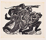 Lode Lynching — Columbia, Charles Frederick Surendorf  American, Linocut