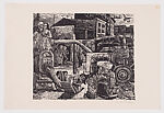 Movies, Geniuses, and Lawyers (Cine genios y abogados), Mariana Yampolsky  American, Linocut