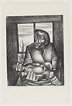 Hope for the Future, Charles Wilbert White  American, Lithograph