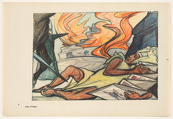 The destruction of ancient Mexico (La destruccion del Mexico antiguo), Plate 7 from 