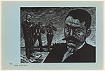 The death of Emiliano Zapata  10 April 1919 (La muerte de Emiliano Zapata, 10 de Abril de 1919), Plate 95 from "450 Años de Lucha: Homenaje al Pueblo Mexicano" (450 Years of Struggle: Homage to the Mexican People), Sarah Jiménez Vernís  Mexican, Offset lithograph
